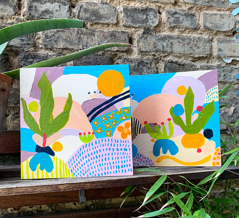 Mallorca "Kaktus Landschaft"