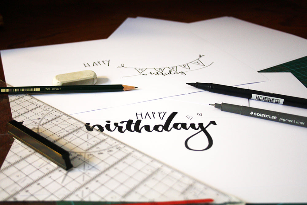 19. November 2023 - X-MAS Spezial! Basic Brush und Hand Lettering Workshop